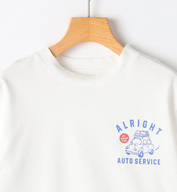 SHIPS KIDS「SHIPS KIDS:100～130cm / プリント 半袖 TEE」|Tシャツ・カットソー|