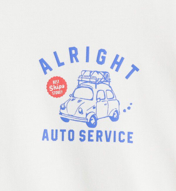 SHIPS KIDS「SHIPS KIDS:100～130cm / プリント 半袖 TEE」|Tシャツ・カットソー|