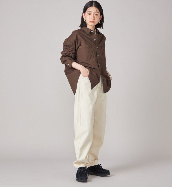 SHIPS for women「SHIPS NINE CASE:〈洗濯機可能〉ダイド シャツ」|シャツ・ブラウス|