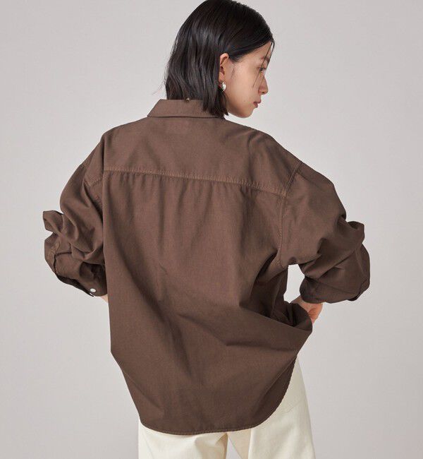 SHIPS for women「SHIPS NINE CASE:〈洗濯機可能〉ダイド シャツ」|シャツ・ブラウス|