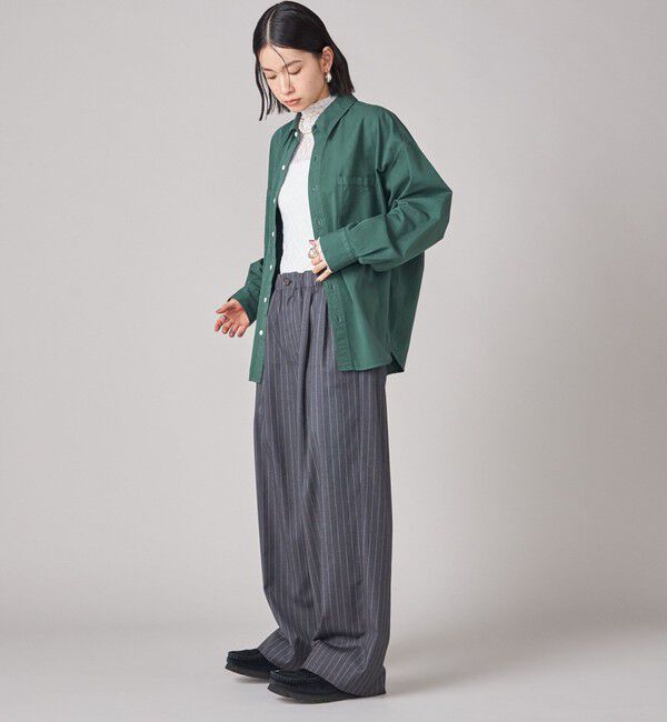 SHIPS for women「SHIPS NINE CASE:〈洗濯機可能〉ダイド シャツ」|シャツ・ブラウス|