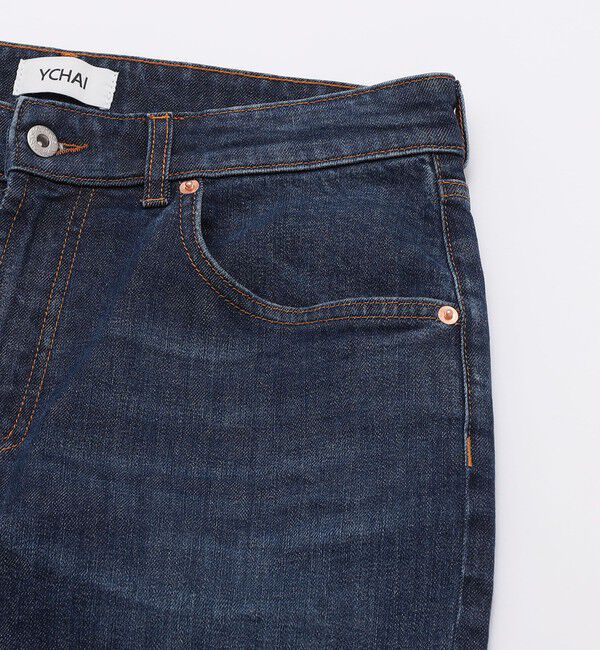 SHIPS「YCHAI: ロブスト ウォッシュド デニム パンツ」|デニム|