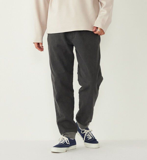 SHIPS Colors 「SHIPS Colors:〈手洗い可能〉バック フリース 裏起毛 ストレッチ リブ パンツ2」|その他|