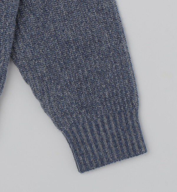 SHIPS「ALANPAINE:〈手洗い可能〉7ゲージ メランジ ロールネック ニット」|ニット・セーター|