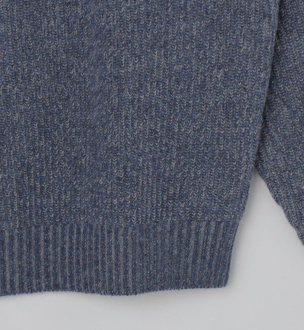 SHIPS「ALANPAINE:〈手洗い可能〉7ゲージ メランジ ロールネック ニット」|ニット・セーター|