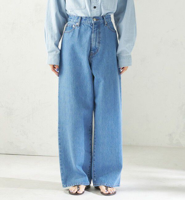 SHIPS for women「NINE CASE:〈洗濯機可能〉デニム パンツ」|デニム|