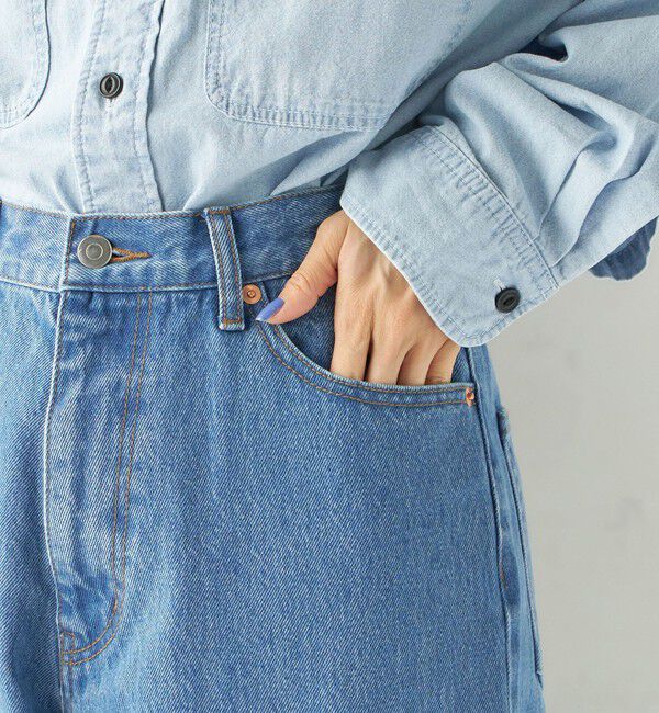 SHIPS for women「NINE CASE:〈洗濯機可能〉デニム パンツ」|デニム|