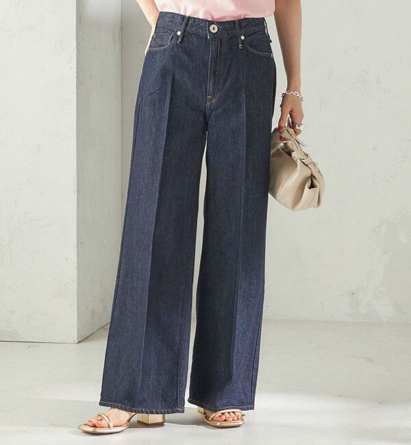 SHIPS for women「《予約》【SHIPS別注】upper hights: THE SISTER MIDRISE」|デニム|