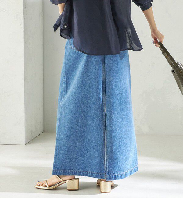 SHIPS for women「NINE CASE:〈洗濯機可能〉デニム スカート」|スカート|