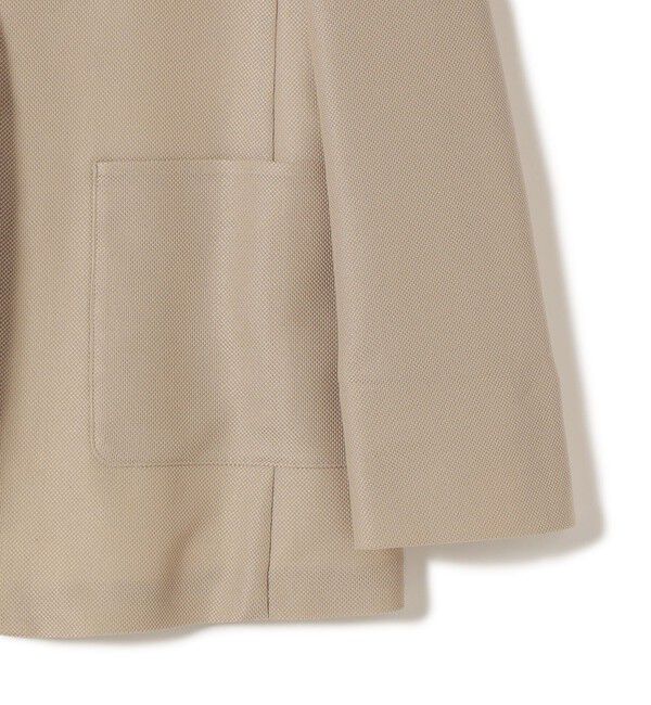 SHIPS for women「〈手洗い可能〉カラミ ノーラペル ジャケット」|ノーカラージャケット|