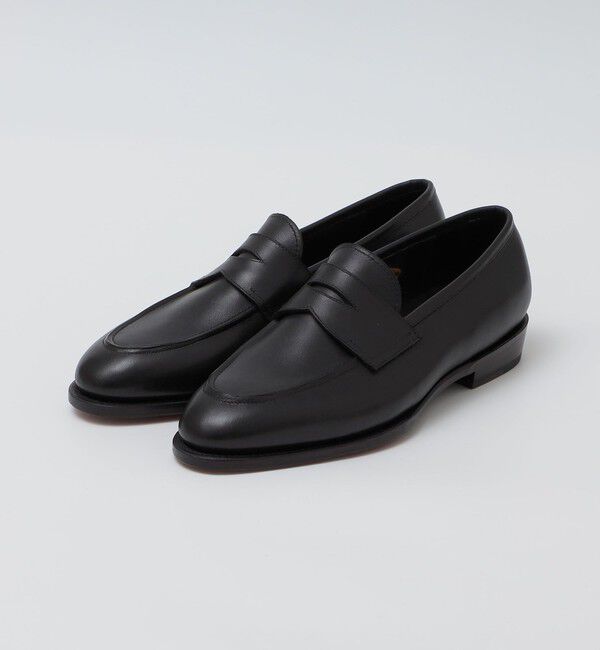 SHIPS「【SHIPS別注】Lo spago: コイン ローファー」|ローファー|ブラック