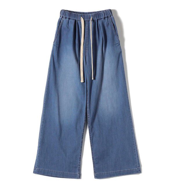 SHIPS Colors 「《予約》SHIPS Colors:〈洗濯機可能〉ファンクション デニム イージー パンツ◆」|デニム|