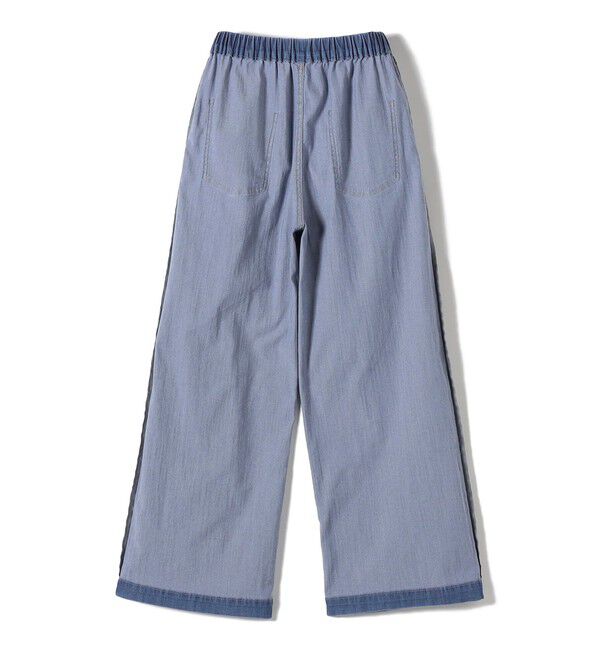 SHIPS Colors 「《予約》SHIPS Colors:〈洗濯機可能〉ファンクション デニム イージー パンツ◆」|デニム|