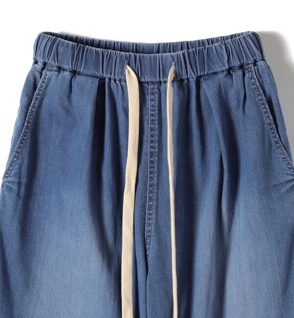 SHIPS Colors 「《予約》SHIPS Colors:〈洗濯機可能〉ファンクション デニム イージー パンツ◆」|デニム|