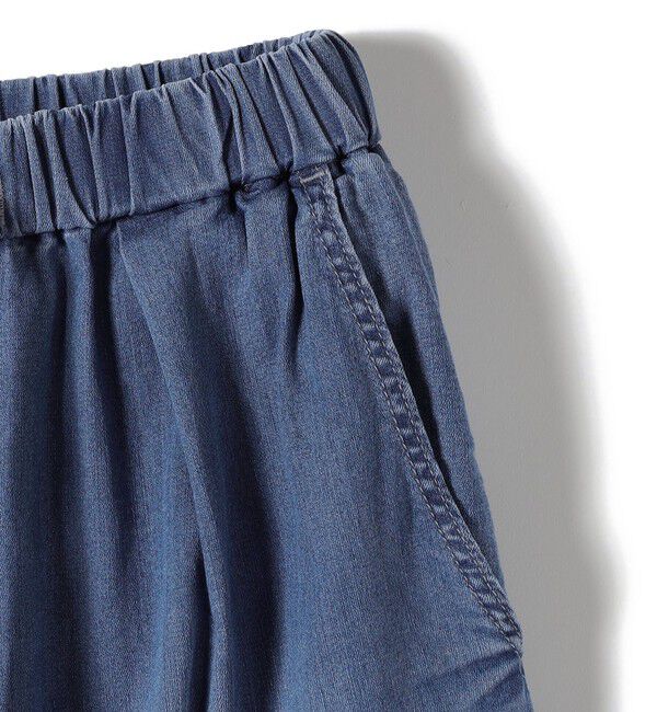 SHIPS Colors 「《予約》SHIPS Colors:〈洗濯機可能〉ファンクション デニム イージー パンツ◆」|デニム|