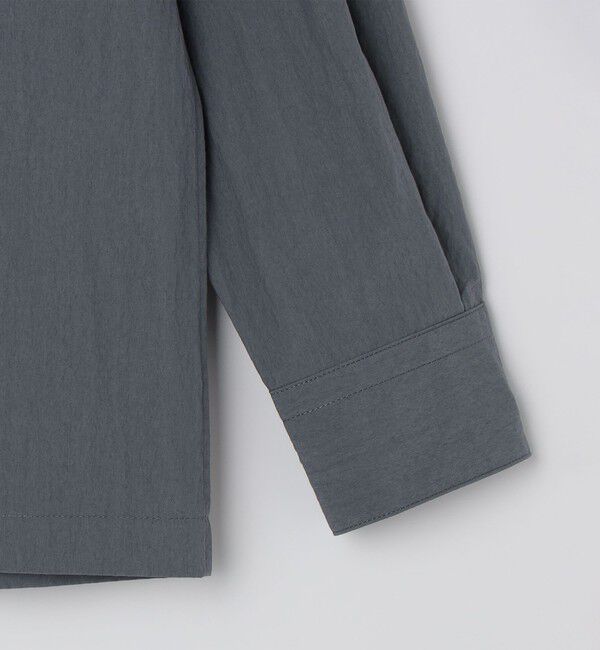 SHIPS「SHIPS:〈洗濯機可能〉CO+ オープンカラー ロングスリーブ シャツ(セットアップ対応)」|シャツ・ブラウス|