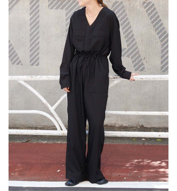 OUTDOOR PRODUCTS Usual Things「VネックL/Sオールインワン」|オールインワン|