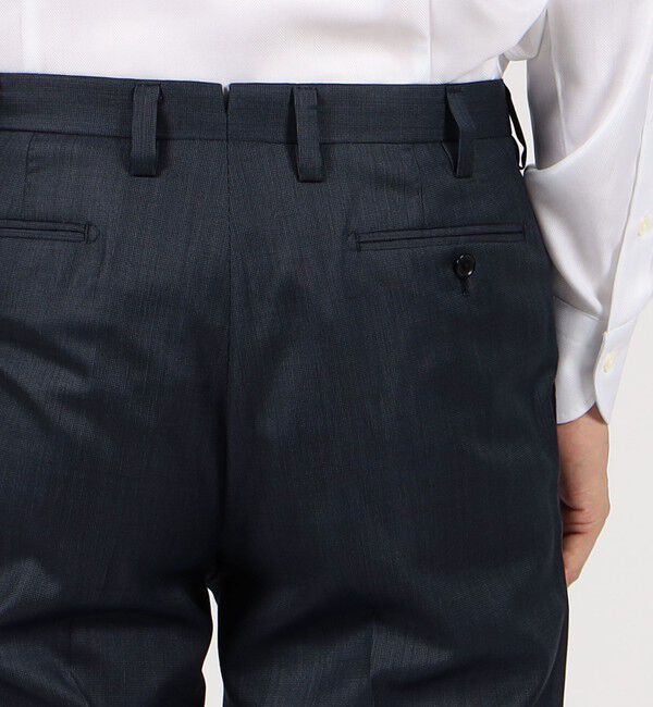 TOMORROWLAND MENS「ウールシルク ピンヘッド シングルブレステッド2Bスーツ Delfino」|スーツ|