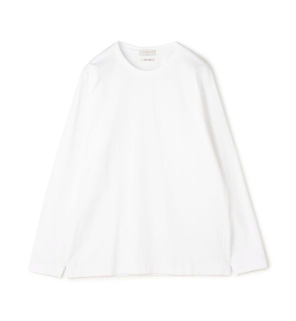 TOMORROWLAND MENS「スビンコットン クルーネックプルオーバー」|Tシャツ・カットソー|11 ホワイト