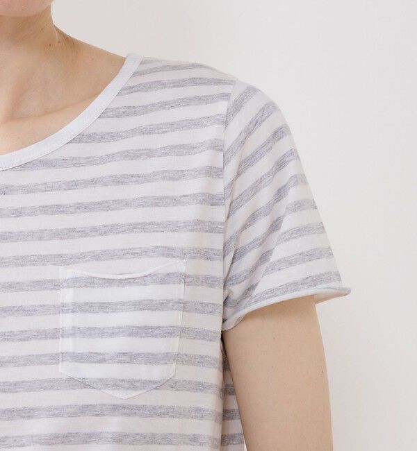 GALERIE VIE「スムージーコットン クルーネックハーフスリーブ」|Tシャツ・カットソー|