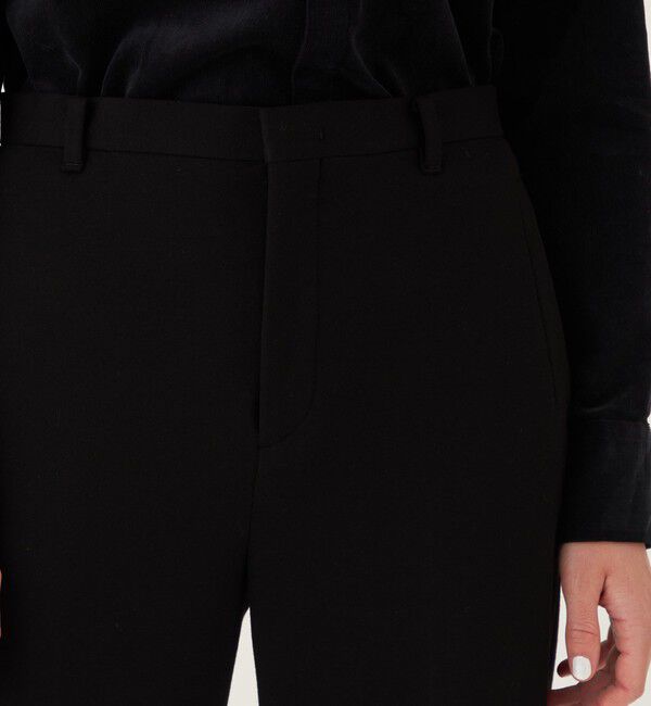 GALERIE VIE「ダスティーレーヨンナイロン シガレットパンツ」|スラックス|