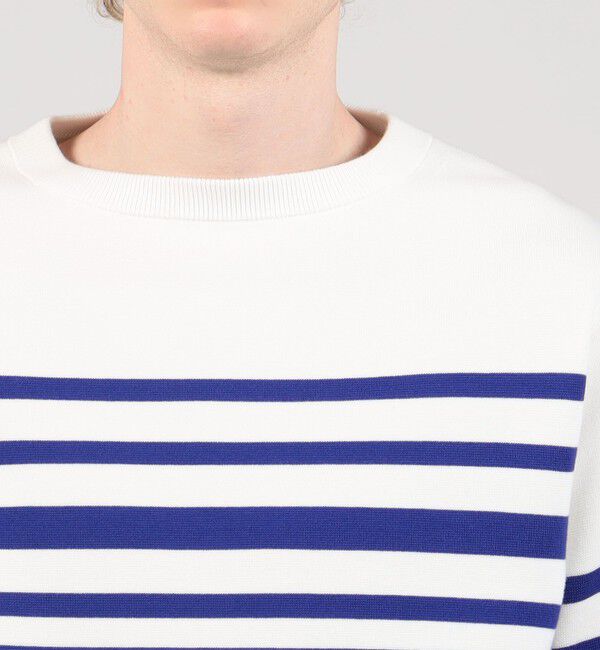 TOMORROWLAND MENS「TOMORROWLAND tricot スビンコットン ニットバスクシャツ」|ニット・セーター|