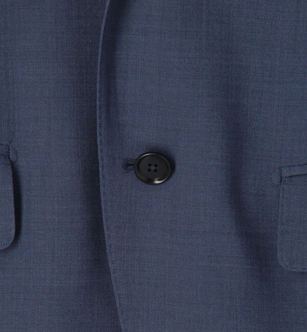 TOMORROWLAND MENS「Super120'sウールポリエステル シングルブレステッド2Bジャケット」|テーラードジャケット|