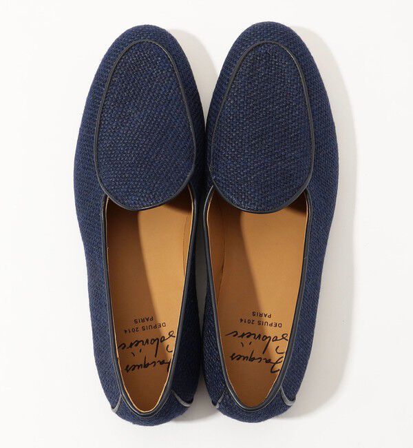 TOMORROWLAND GOODS「SOLOVIERE ラフィア スリッポン」|スリッポン|