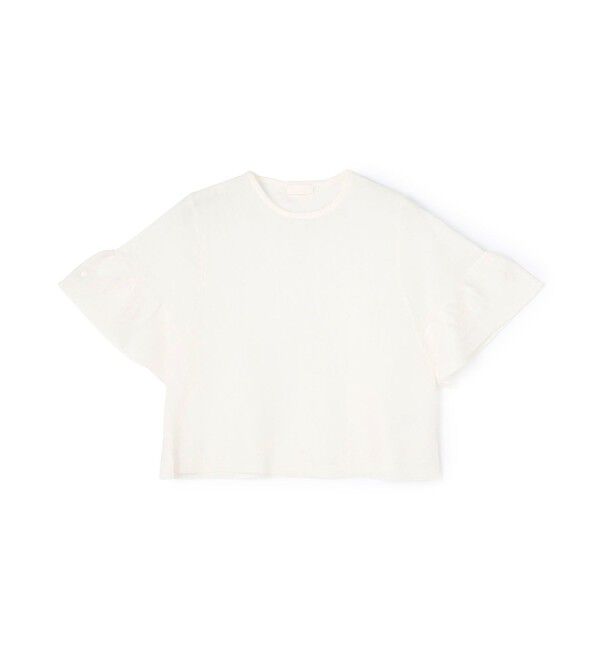 Ballsey「ハイツイストラミー タックスリーブプルオーバー」|ニット・セーター|11 ホワイト