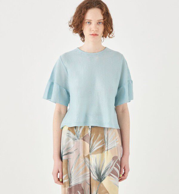 Ballsey「ハイツイストラミー タックスリーブプルオーバー」|ニット・セーター|