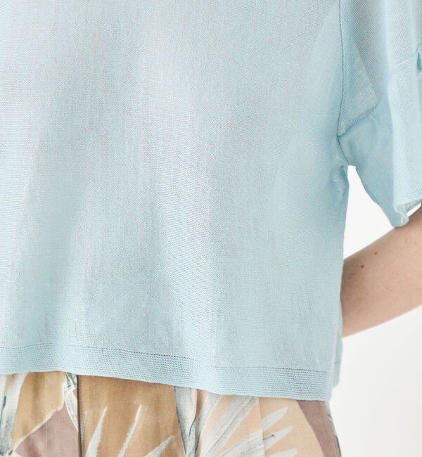 Ballsey「ハイツイストラミー タックスリーブプルオーバー」|ニット・セーター|