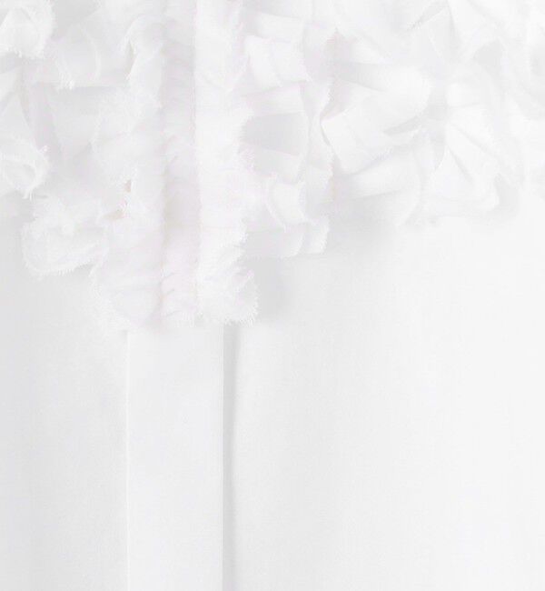 TOMORROWLAND collection「ホワイトコンビネーション マントブラウス」|シャツ・ブラウス|