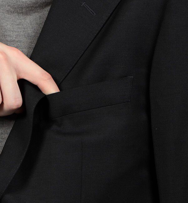 TOMORROWLAND MENS「ストレッチウール シングルブレステッド2Bスーツ」|スーツ|