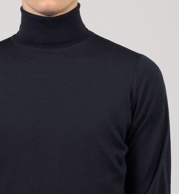 TOMORROWLAND BUYING WEAR「JOHN SMEDLEY 30G EASY FIT タートルネック RICHARDS」|ニット・セーター|