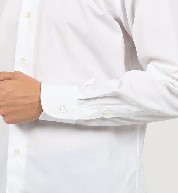 TOMORROWLAND MENS「120/2スーピマコットンブロード ワイドスプレッドカラーシャツ」|シャツ・ブラウス|