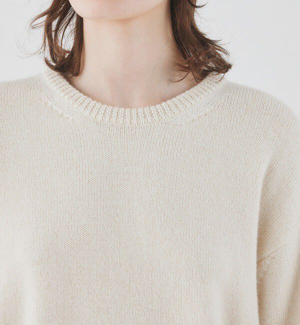 GALERIE VIE「ロイヤルベビーアルパカ クルーネックプルオーバー」|ニット・セーター|