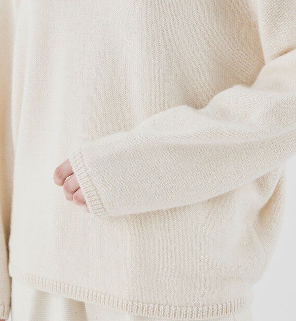 GALERIE VIE「ロイヤルベビーアルパカ クルーネックプルオーバー」|ニット・セーター|