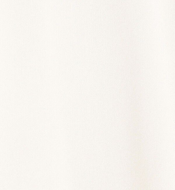 TOMORROWLAND collection「ウォッシャブルサテン フロントタイブラウス」|シャツ・ブラウス|