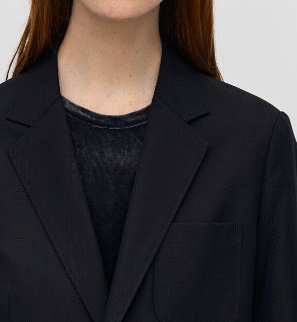 BACCA「ウールシルク テーラードジャケット」|テーラードジャケット|