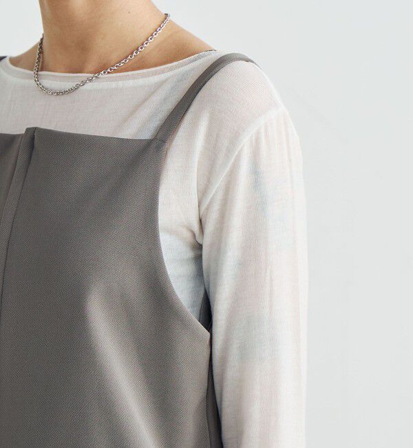 Edition「カルゼジャージー ジップトップス」|シャツ・ブラウス|