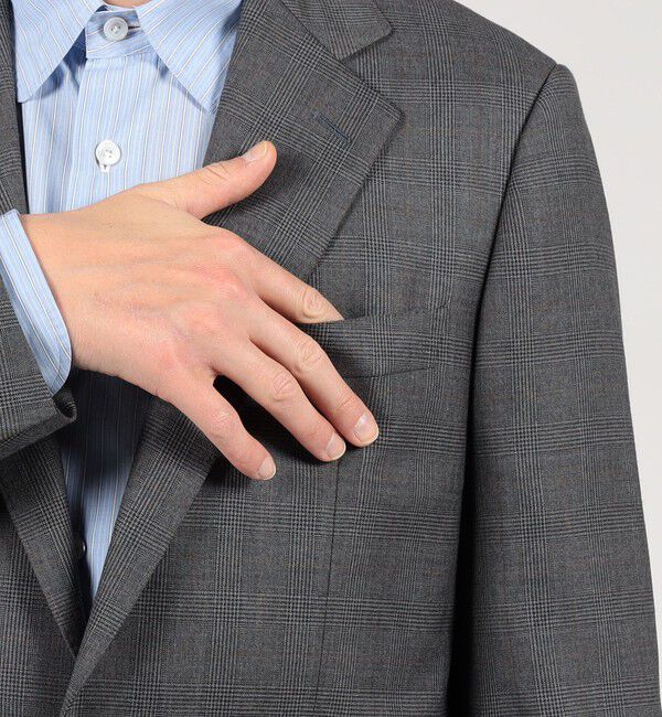 TOMORROWLAND MENS「15 POINT 7 ウール シングルブレステッド 2Bスーツ DORMEUIL」|スーツ|