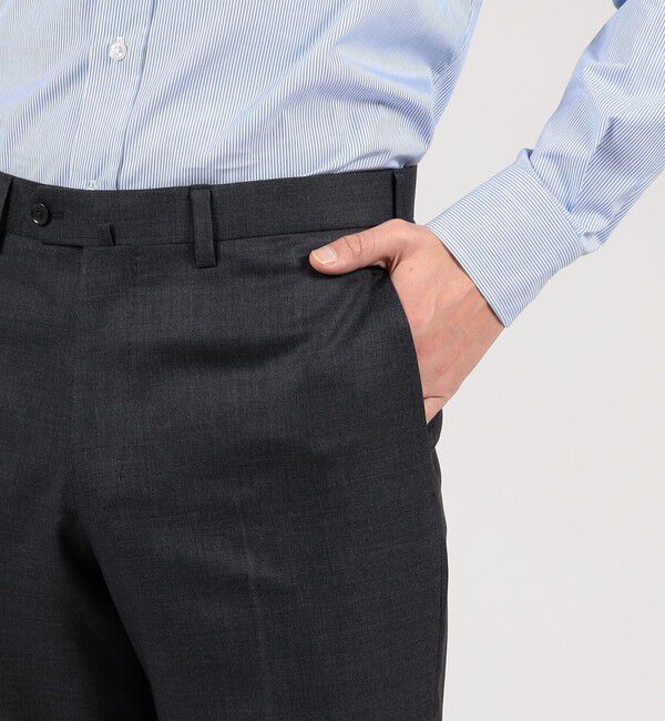 TOMORROWLAND MENS「TRAVELLER ウールシルク シングルブレステッド2Bスーツ E.Zegna」|スーツ|