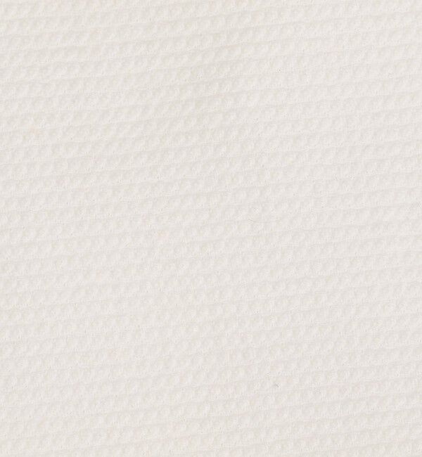 BACCA「ワッフルクロス リラックスジャンプスーツ」|オールインワン|