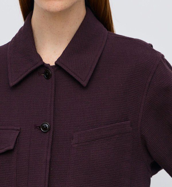 BACCA「ワッフルクロス リラックスジャンプスーツ」|オールインワン|