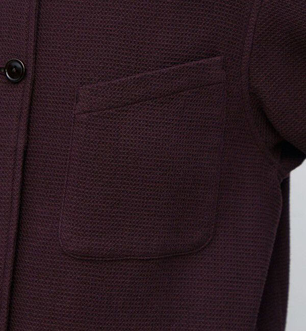 BACCA「ワッフルクロス リラックスジャンプスーツ」|オールインワン|