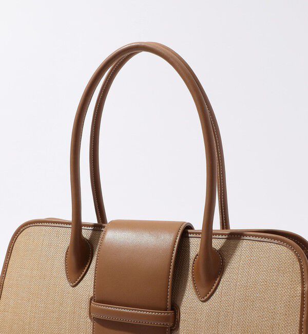 TOMORROWLAND GOODS「L'Avenir レザーコンビ 2wayボストンバッグ」|ボストンバッグ|