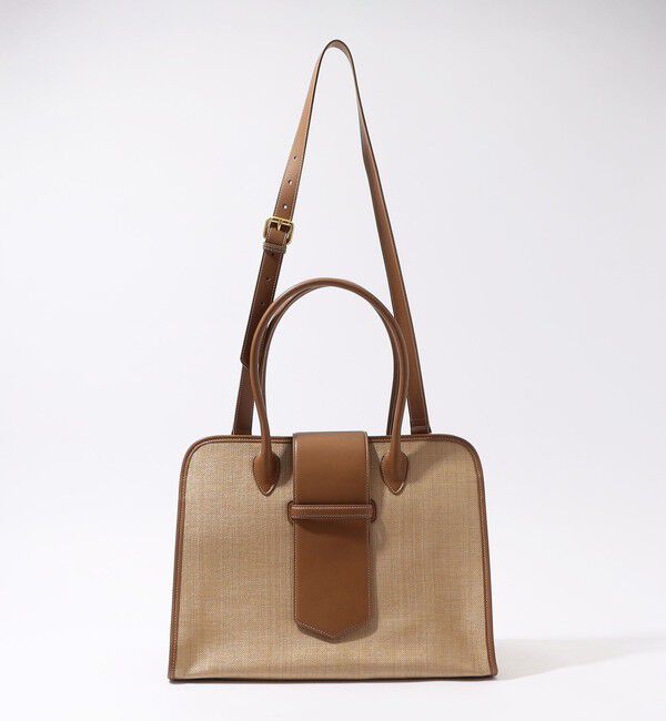 TOMORROWLAND GOODS「L'Avenir レザーコンビ 2wayボストンバッグ」|ボストンバッグ|