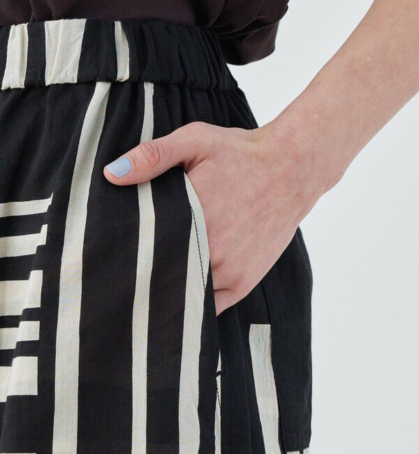 GALERIE VIE「ランドレイヤープリント イージーワイドパンツ」|その他|