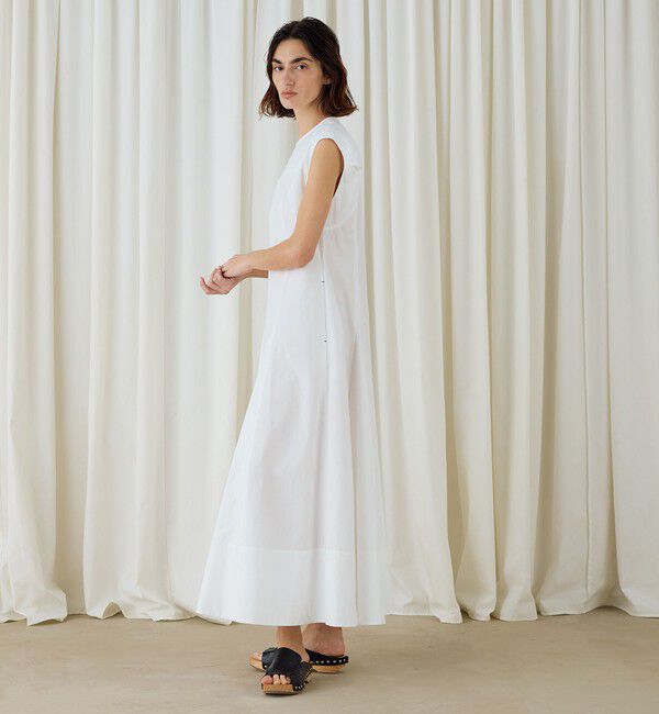 DES PRES「コットンタイプライター フレアマキシワンピース」|ワンピース|