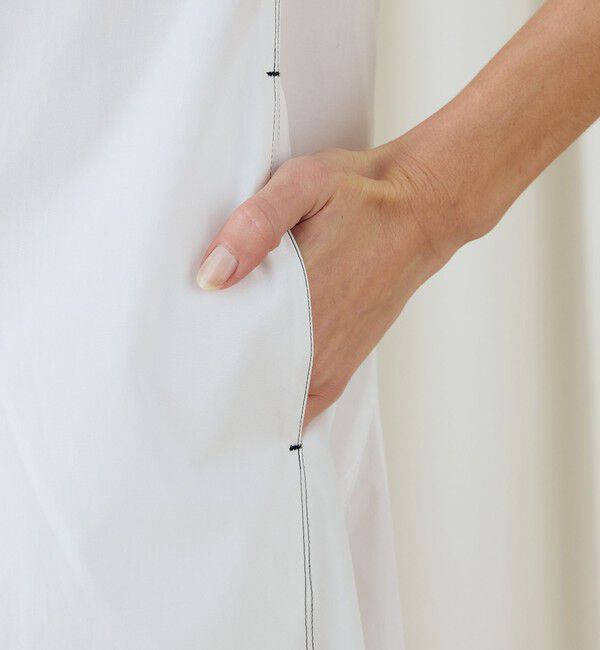 DES PRES「コットンタイプライター フレアマキシワンピース」|ワンピース|